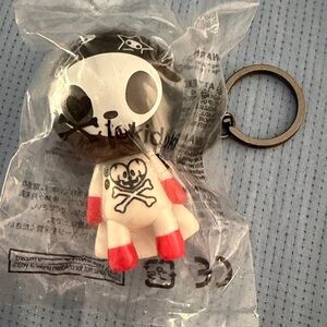 Rare 2006 Tokidoki Reaper Superhero Adios LeSportsac Qee Fob Toy Keychain